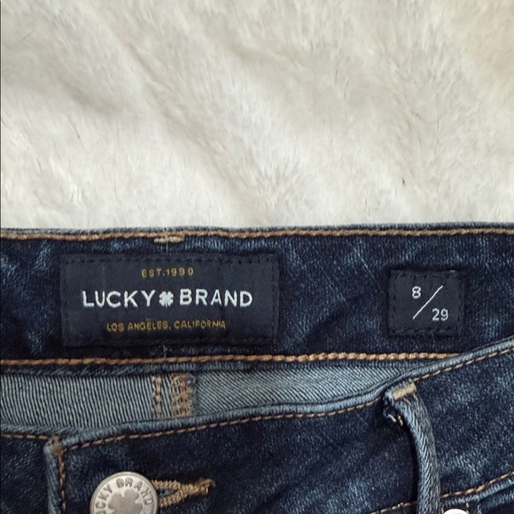 Lucky Brand Dark Blue Lolita Cropped Jeans - Picture 5 of 9
